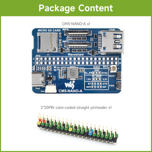 CM5-NANO-A scheda di Base Nano Waveshare (A) per Raspberry Pi computa il modulo 5 stessa dimensione del CM5 - Product Image 6