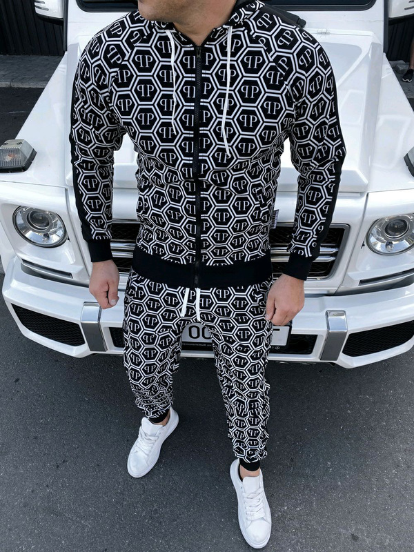 black white