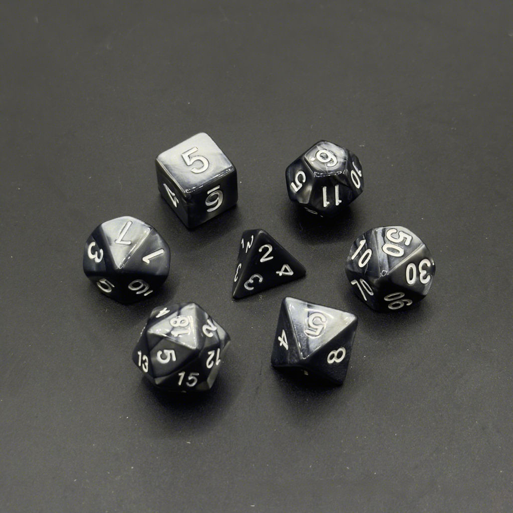 Black-white oil