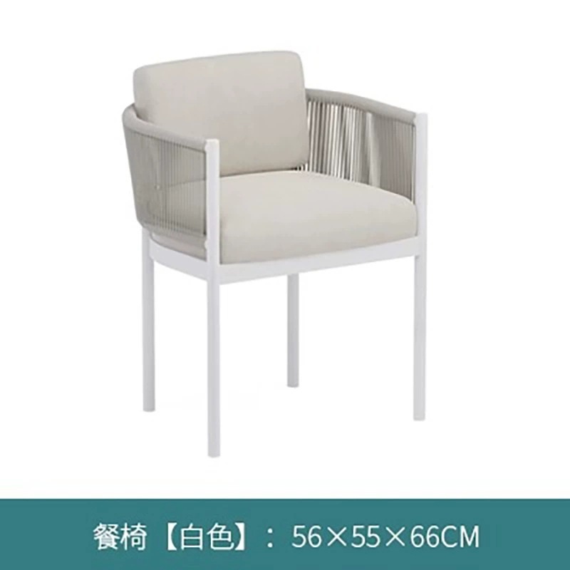 Chaise à tricoter en corde