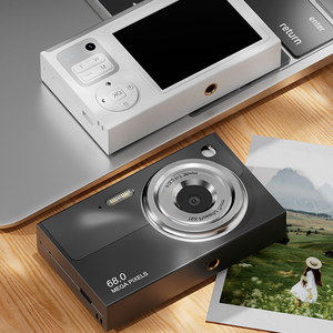 กล้องดิจิตอล CCD Z19 WiFi หน้าจอสี2.8นิ้วสำหรับเด็กกล้องบันทึกวิดีโอ MP3เครื่องเล่นเพลง4K เลนส์คู่กล้อง Z19 - Product Image 6
