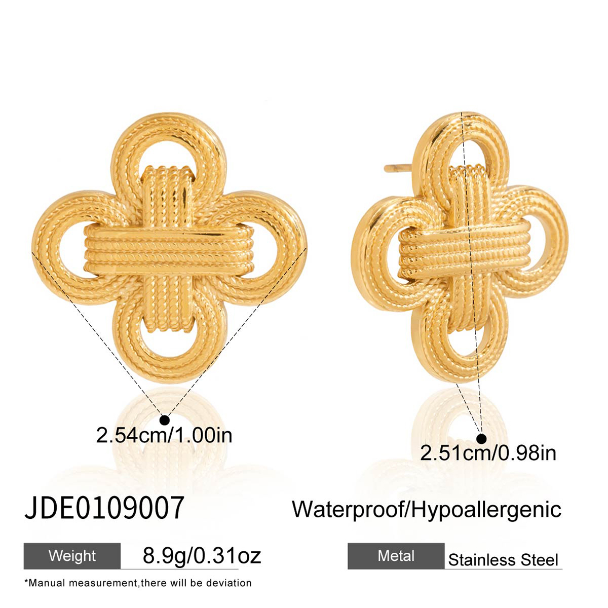 18k Gold JDE0109007