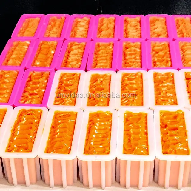 Mini molde de silicona para jabón, 500ML, 600ML, alto, delgado, para Mousse, herramientas para pastel, remolino, moldes rectangulares
