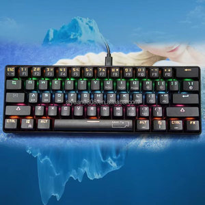 Cute Mini 60 Gaming Mechanical <strong>Keyboard</strong> Convenient Optical Waterproof Backlit RGB Mechanical <strong>Keyboard</strong> Suitable for Game Players - Product Image 3