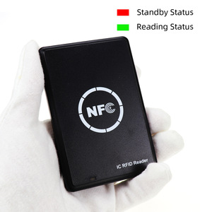 Smart RFID IC Reader 13.56MHz con WiFi RS232 TTL interfacce ABS & materiale plastico installazione interna lettore di Smart Card - Product Image 2