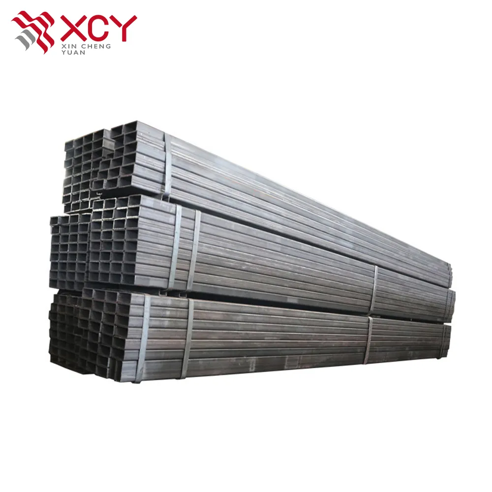 ท่อเหล็กสี่เหลี่ยมคาร์บอนแบบเชื่อม4 ''X 4'' X 1/4 ''ASTM A500 20 #,45 #