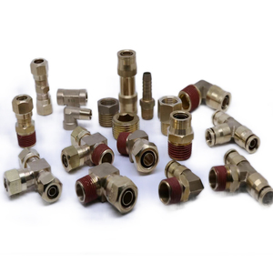 Brass Dot Air phanh hiệu suất Push-to-Connect phanh Hose End nhanh chóng kết nối sharkbite Phụ kiện cho xe tải công nghiệp ô tô - Product Image 1