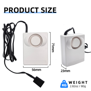 Detector de fugas de pared portátil con alarma de sensor de agua Sistema de alarma portátil para fugas de tuberías de agua Detección de fugas de agua de pared - Product Image 4