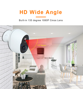 高清1080P太阳能IP摄像机IP66广角安全摄像机户外运动检测 - Product Image 3