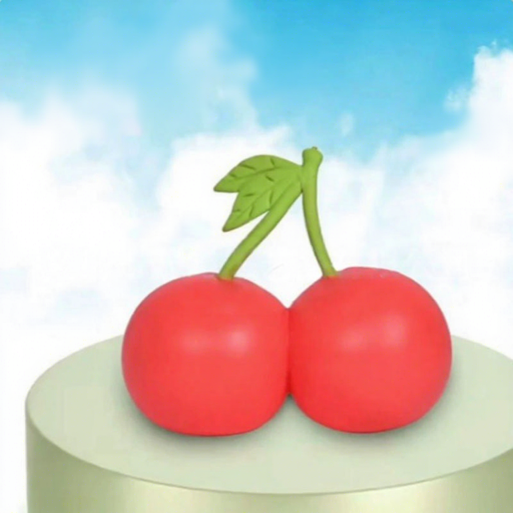 Pellizcando aire de cereza