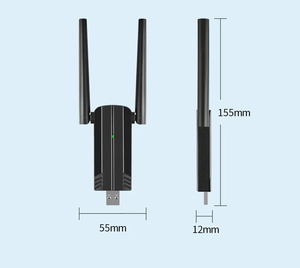 Nuovo 1800mbps Usb scheda di rete WIFI6 Dual-band Wireless Wifi ricevitore e trasmettitore 5G per Computer RTL8832 - Product Image 1