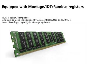 Nuovo Stock all'ingrosso 3200 Rdimm Pc4-25600R modulo Dual Rank X4 32Gb 64Gb Ecc Ddr4 Server Ram Memory - Product Image 4