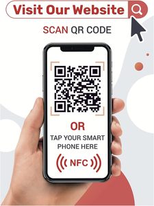 Посетите наш веб-сайт наклейки QR-код и NFC tag наклейки для продвижения вашего бизнеса - Product Image 5