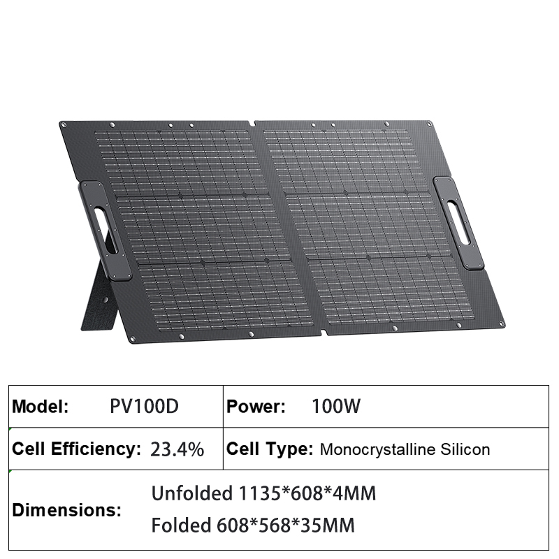 Panneau solaire 100W