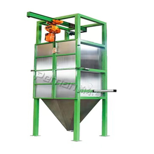 Ton Bag Staubfreie Entlade maschine Voll umhüllende Auspack maschine oder Ballen brecher - Product Image 3