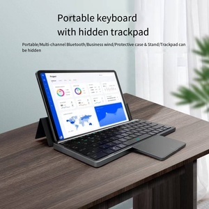Teclado táctil recargable portátil iOS Android Teclado plegable inalámbrico para teléfono Windows Mac - Product Image 2
