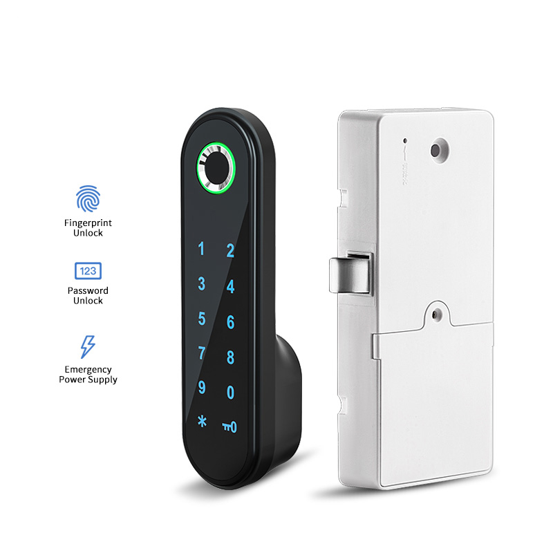 Tediton Fingerprint Password Drawer Lock Smart   Cabinet Lock