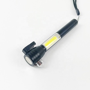 Multi-funzionale 4 in 1 auto di sicurezza COB di emergenza torcia Multi-purpose torcia martello di sicurezza - Product Image 3
