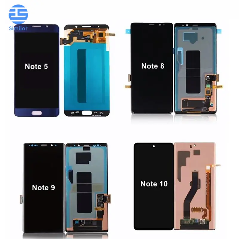 อะไหล่หน้าจอ Lcd สำหรับ Samsung Galaxy Note 1,จอทัชสกรีนดิจิไทเซอร์สำหรับ Samsung Galaxy Note 1 2 3 4 5 7 8 9 10