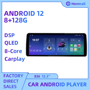 2 Din 12.3 Inch Car Multimedia Touch Screen Carplay <strong>Android</strong> Auto GPS Navigation <strong>System</strong> <strong>Android</strong> Car Stereo - Product Image 2