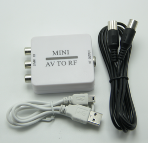 ENTRADA AV, salida RF, Mini AV a RF, convertidor de señal de Audio y vídeo, modulador AV a RF - Product Image 6