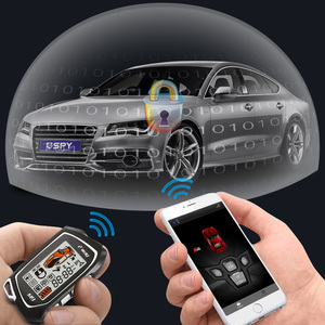 SPY BT <strong>Smart</strong> Phone App Control Keyless Entry <strong>Push</strong> <strong>Button</strong> <strong>Start</strong> Stop Remote <strong>Smart</strong> <strong>Keys</strong> Lcd Displey <strong>Engine</strong> Starter Car Alarm - Product Image 2