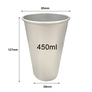 热销产品400毫升铝制不倒翁可重复使用经典设计变色冷饮杯，带盖ODM型号，适用于派对啤酒