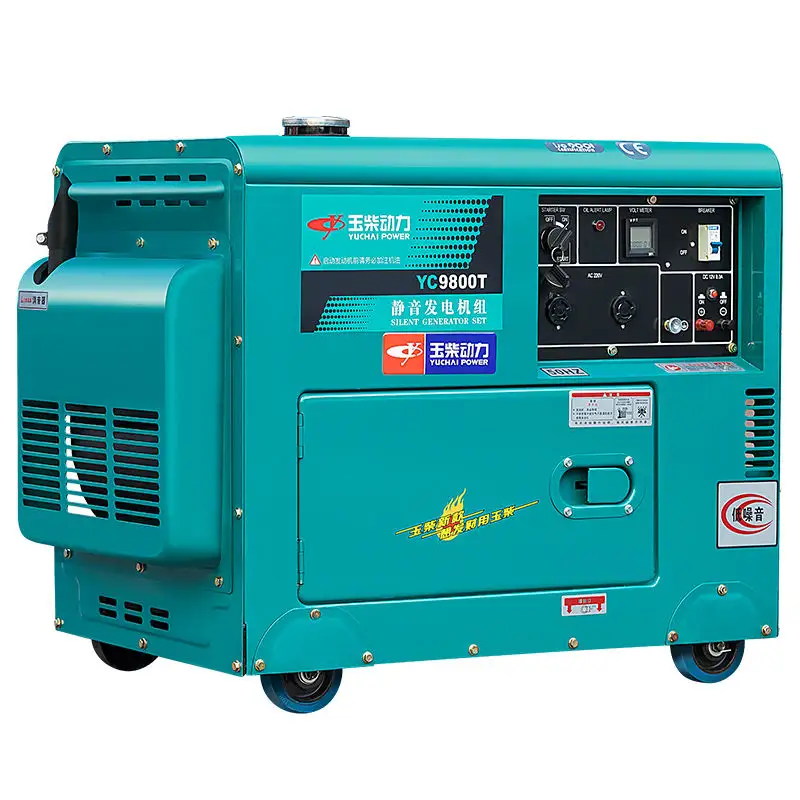 Generatore diesel 10kw 12.5 generatore diesel kva 24 ore con avr ricambio generatore di avviamento