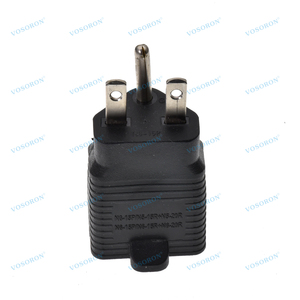 4-in-1 15 Amp to 20 Amp T Blade <strong>Adapter</strong> - 6-15P to 5-20R, 6-15R, 6-20R Power <strong>Adapter</strong> - Product Image 5