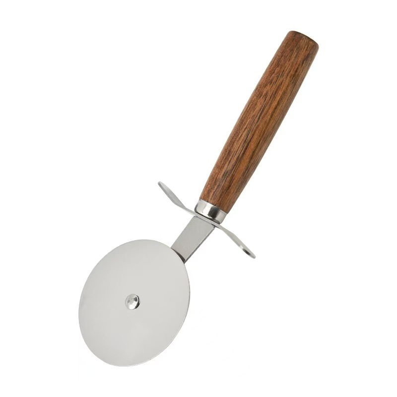 Mango de madera de acacia blanca - rebanada de pizza