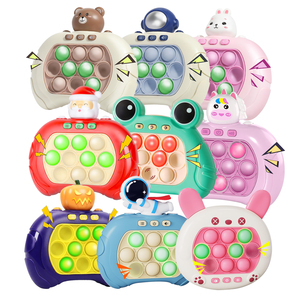 Quick Fast Push Puzzle Game Console Electronic Pop It Game Machine Light up Fidget Educational Sensory Stress Relief <strong>Toys</strong> - Product Image 1