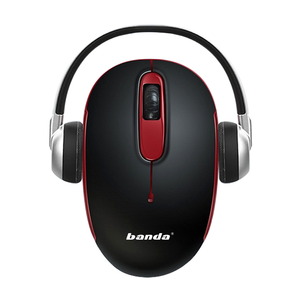 Optical Computer Mouse Wireless Office Ergonomic 2.4G Wireless Mouse Compatible With Multiple <strong>Devices</strong> - Product Image 4