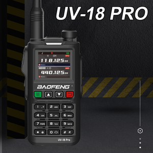 Baofeng-Walkie-talkie Multibanda con frecuencia de escaneo inalámbrico, Radio tipo C de largo alcance, 999CH, UV 18 PRO, GPS, radio de largo alcance - Product Image 2