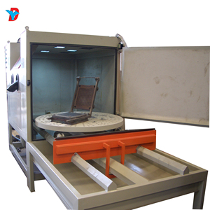 Wheel Sand <strong>Blasting</strong> Machine Turntable Sand <strong>Blasting</strong> Machine Sand <strong>Blaste</strong> - Product Image 1