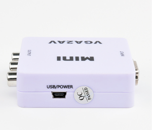 <strong>HDMI</strong> to AV Little White Box Series <strong>HDMI</strong>/VGA/AV Converter Video Signal Plug and Adapter Cable - Product Image 5