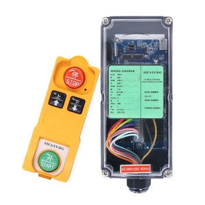 Paranco stabile per gru ad alte prestazioni con telecomando industriale a velocità singola con codice fisso funzione automatica e impermeabile - Product Image 5