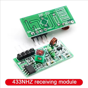 Kit de módulo receptor y transmisor inalámbrico RF de 433Mhz 315MHZ DC 5V para Arduinos/ARM/MCU WL Diy 315MHZ/433MHZ módulo inalámbrico