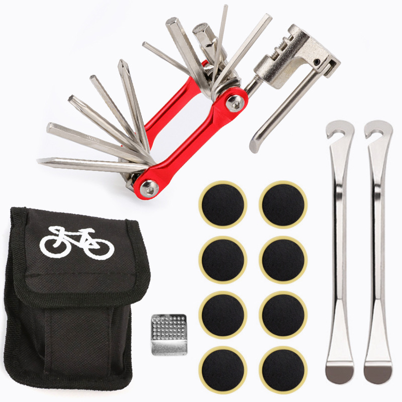 Red tool 8 tire repair pieces