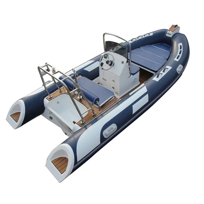 Barco de pesca inflável em fibra de vidro, alta qualidade, 16ft, profundo v, hull duplo, pvc/hypalon/orca, 480, à venda