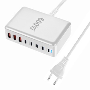 8-יציאה 600w סופר גן pd3.1 מטען שולחני-5c3a עבור כל המכשירים