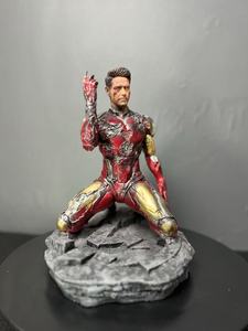 Avengers Iron Man Mk85 Sáng Quỳ Trang Trí Phim Cảnh Snap Tony Hình Mô Hình Vật Liệu Nhựa Cho Giáng Sinh Trang Trí Nội Thất - Product Image 6