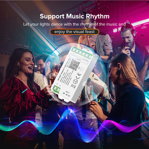 Tuya WiFi Alexa Google Home Голосовая певица CCT RGB RGBW RGBCCT диммер СВЕТОДИОДНЫЙ Контроллер - Product Image 6