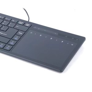 Venta al por mayor de fábrica OEM USB/teclado con cable con Trackpad para ordenador portátil/teclado de tijeras de escritorio sistema múltiple delgado e inteligente - Product Image 6