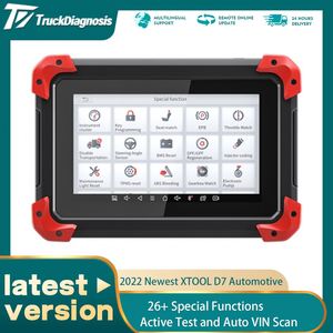 2022 XTOOL D7 OBD2自動車用全システム診断ツールコードリーダーキープログラマー26個のリセット機能を備えた自動Vin - Product Image 2