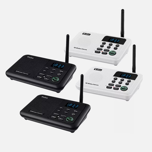1500m Range Multi Room <strong>Wireless</strong> <strong>Intercom</strong> <strong>System</strong> 22 Channels, 99 Digital Codes &amp; Display for Home/Office Use - Product Image 1