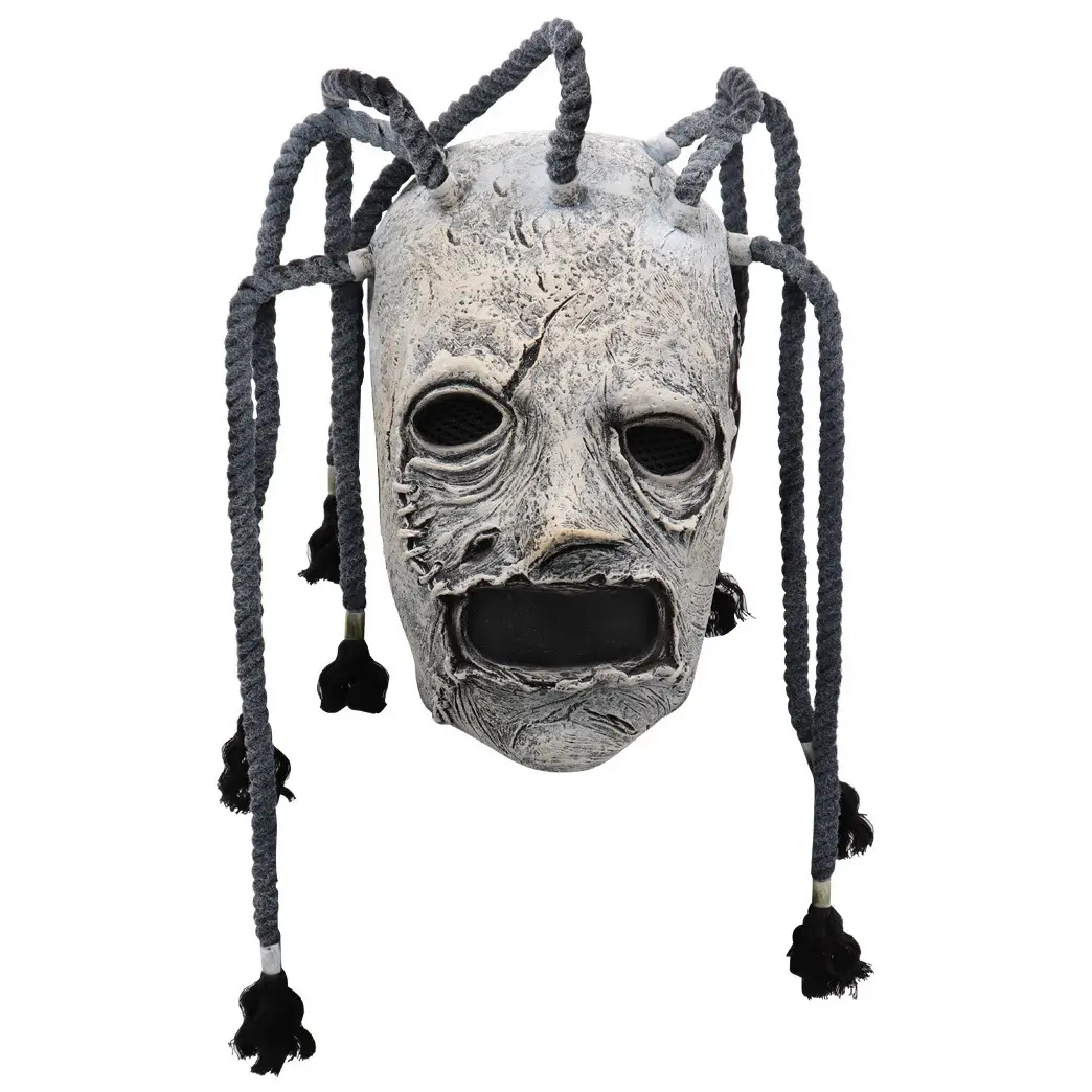2023 máscara de látex personalizable Halloween Slipknot máscara fiesta Bar accesorios de disfraces Halloween máscara de látex de terror realista