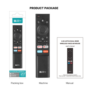 G22S Pro B <strong>T</strong> 2.4G Wireless Remote <strong>Control</strong> Gyroscope G O O g l E Voice IR Learning Backlit Air Mouse - Product Image 5