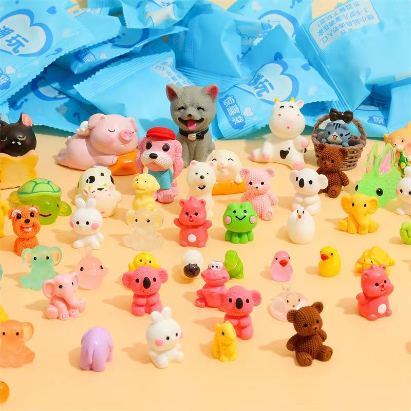 Bolsa sorpresa de animales de color sólido - 1 unidad