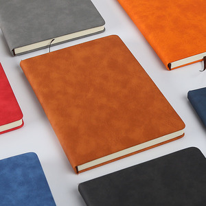 Cuaderno A5 de cubierta suave con logo en relieve, cuaderno personalizado de color, papelería de negocios, diario para estudiantes - Product Image 5