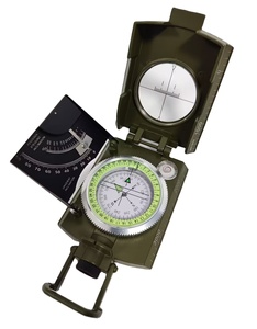 XIXNING açık kamp yürüyüş taktik pusula ile floresan Dial çinko alaşım çok fonksiyonlu seviye İnklinometre cetvel ile - Product Image 1